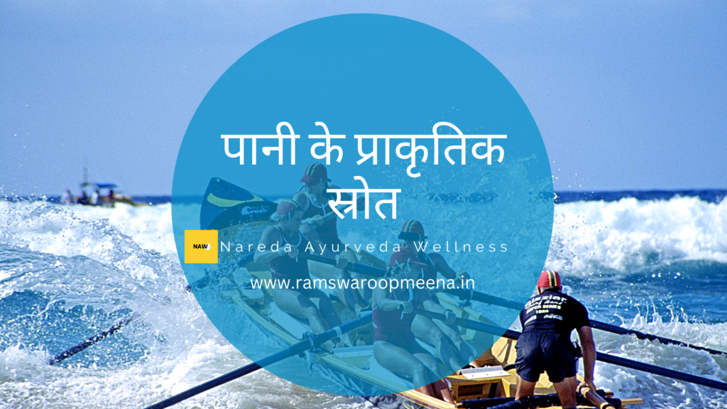 पानी के प्राकृतिक स्रोत